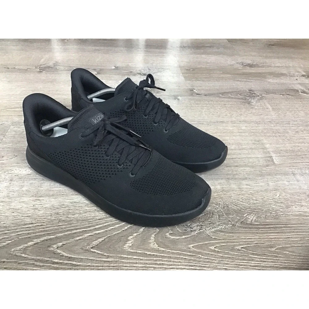Kizik Lima Slip On Sneakers Mens Size 14 Hands Free Knit Athletic Shoes DLIMBK02